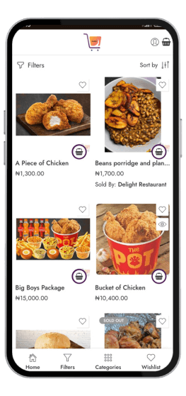 Web App Smartphone mockup